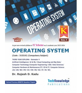 Operating System  MSBTE K-Scheme Sem 5 Computer & IT | Tech-knowldge Publication